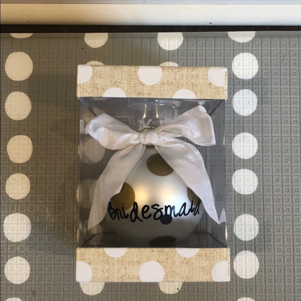 Bridesmaid Ornament